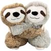 imagewarmies Hugs Duo Microwavable amp Weighted Stuffed Animals Sloth  Heated Stuffed Animal Plushie for Warmth amp Comfort  Cute Soft Plush Toys for Adults amp Children Boys Girls Babies amp Toddlers