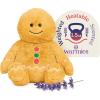 imagewarmies Microwavable amp Weighted Stuffed Animals Gingerbread Boy  Heated Stuffed Animal Plushie for Warmth amp Comfort  Cute Soft Plush Toys for Adults amp Children Boys Girls Babies amp Toddlers