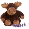 imagewarmies Microwavable amp Weighted Stuffed Animals Moose  Heated Stuffed Animal Plushie for Warmth amp Comfort  Cute Soft Plush Toys for Adults amp Children Boys Girls Babies amp Toddlers