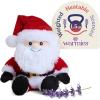 imagewarmies Microwavable amp Weighted Stuffed Animals Santa  Heated Stuffed Animal Plushie for Warmth amp Comfort  Christmas Winter Soft Plush Toys for Adults amp Children Boys Girls Babies amp Toddlers