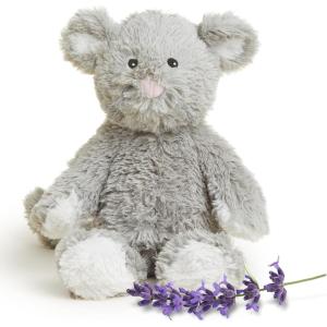 warmies Microwavable & Weighted Stuffed Animals, Mouse – Heated Stuffed Animal Plushie for Warmth & Comfort – Cute Soft Plush Toys for Adults & Children (Boys, Girls, Babies & Toddlers)