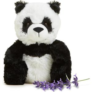 warmies Microwavable & Weighted Stuffed Animals, Panda – Heated Stuffed Animal Plushie for Warmth & Comfort – Cute Soft Plush Toys for Adults & Children (Boys, Girls, Babies & Toddlers)