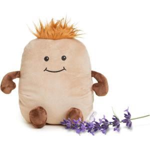warmies Microwavable & Weighted Stuffed Animals, Potato – Heated Stuffed Animal Plushie for Warmth & Comfort – Cute Soft Plush Toys for Adults & Children (Boys, Girls, Babies & Toddlers)