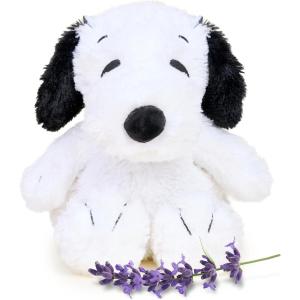 warmies Microwavable & Weighted Stuffed Animals, Snoopy – Heated Stuffed Animal Plushie for Warmth & Comfort – Cute Soft Plush Toys for Adults & Children (Boys, Girls, Babies & Toddlers)