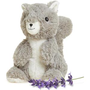 warmies Microwavable & Weighted Stuffed Animals, Squirrel – Heated Stuffed Animal Plushie for Warmth & Comfort – Cute Soft Plush Toys for Adults & Children (Boys, Girls, Babies & Toddlers)