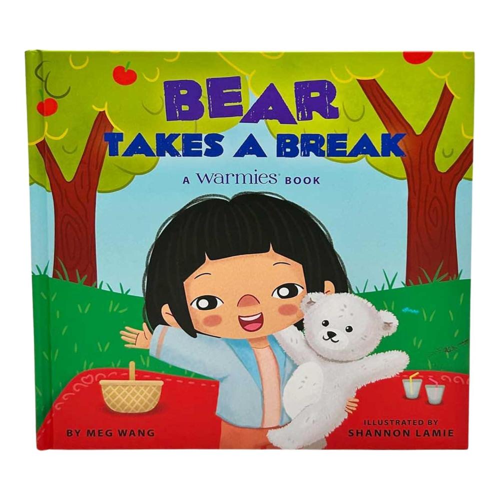 imageBear Takes a Break A Warmies Picture Book  Childrens Bedtime Story Books  Illustrated Childrens Books for Toddlers amp Kids Ages 38 Years Old