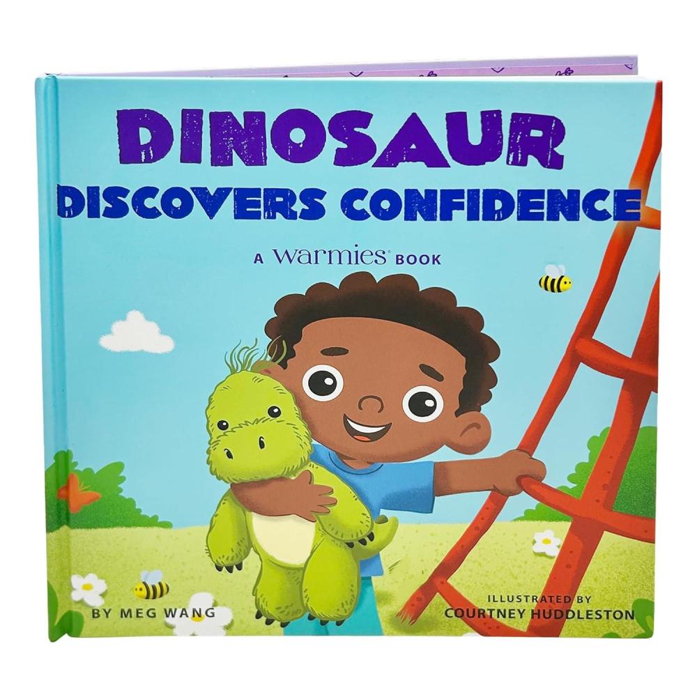 imageDinosaur Discovers Confidence A Warmies Picture Book  Kids Bedtime Story Books  Illustrated Childrens Books for Toddlers amp Kids Ages 38 Years Old