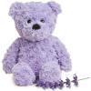 imagewarmies Microwavable amp Weighted Stuffed Animals Purple Curly Bear  Heated Stuffed Animal Plushie for Warmth amp Comfort  Cute Soft Plush Toys for Adults amp Children Boys Girls Babies amp Toddlers