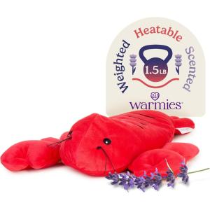 warmies Microwavable Neck & Shoulder Wrap – Heating & Cooling Plush Pad for Relaxation – Heated Neck Warmer with Scented Lavender – Microwave Heat Pad – Sheep(1 EA)