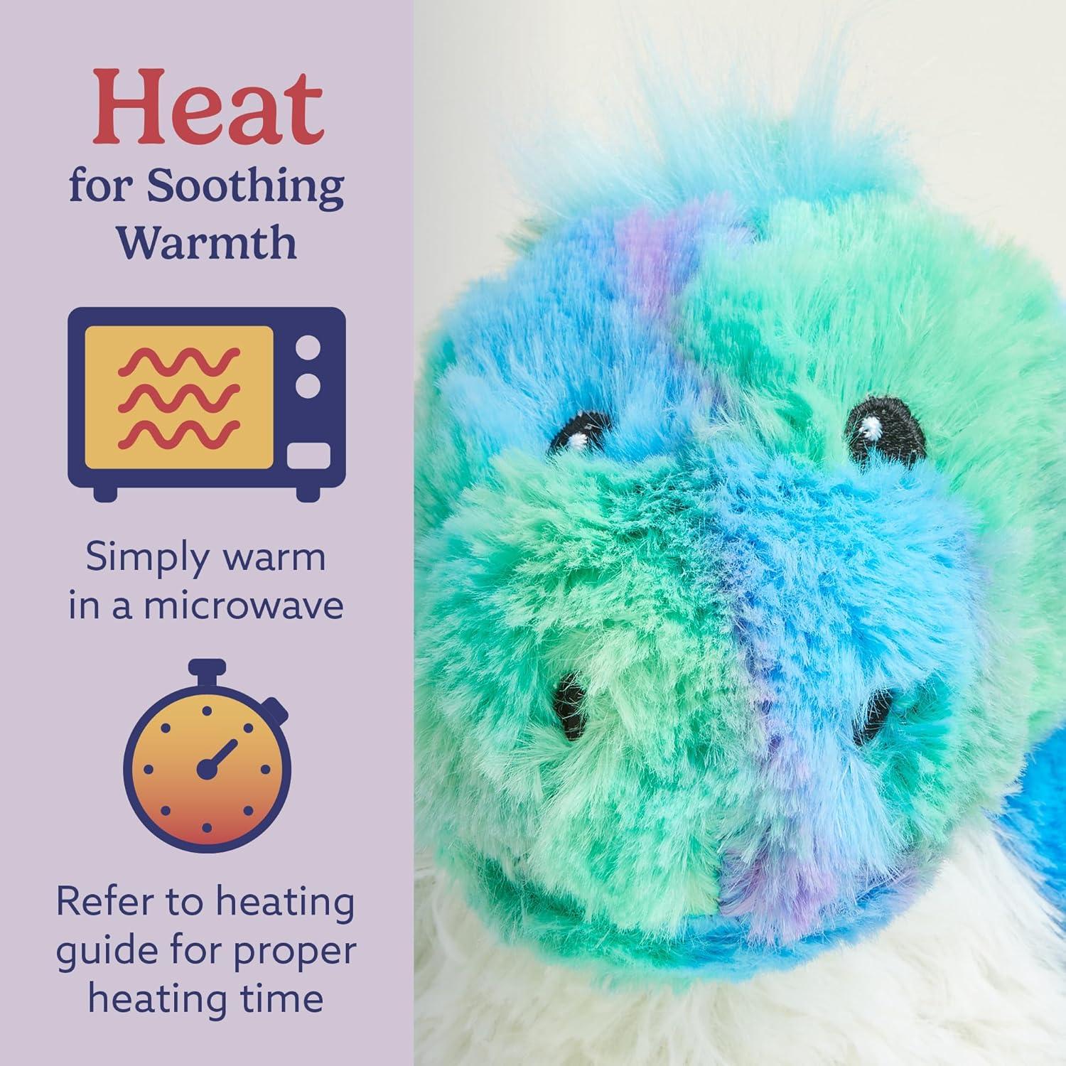 imagewarmies Microwavable Neck amp Shoulder Wrap Heating amp Cooling Plush Pad for Relaxation Heated Neck Warmer with Scented Lavender Microwave Heat Pad SheepNo Size